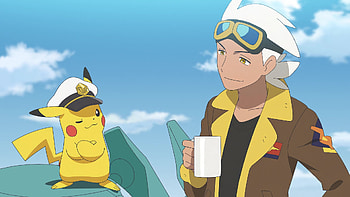 Pokémon Horizons: Animated Series - Pikachu and Trainer, Anime, Pokémon Horizons: The Series HD wallpaper