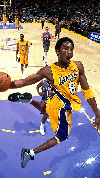 Lakers vs New Jersey, Kobe Bryant HD phone wallpaper