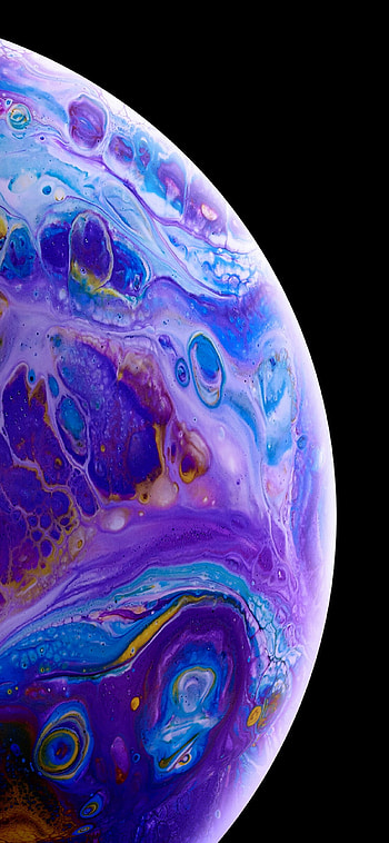Apple planet , Celestial beauty, Galaxy-themed, quality HD phone wallpaper