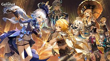 Genshin Impact Lyney, Lynette & Neuvillette, Furina (Genshin Impact), Lyney (Genshin Impact), Lynette (Genshin Impact), Neuvillette (Genshin Impact), video game, Genshin Impact HD wallpaper