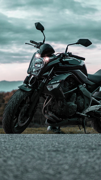 Kawasaki ER-6n, Bikes HD phone wallpaper