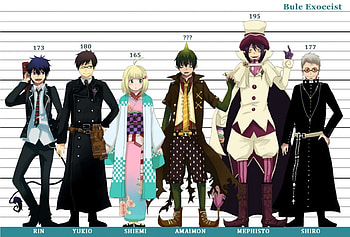 Ao No Exorcist, anime, blue exorcist, male, female HD wallpaper