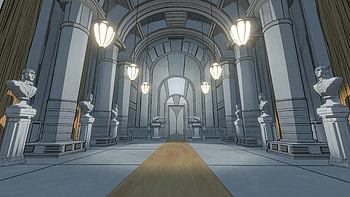 Ultra : The Enchanted Hall of the Blue Prince, video game, Blue Prince HD wallpaper