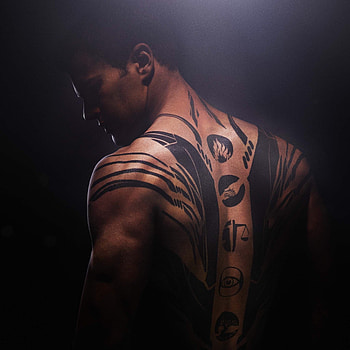 Theo James, Tobias tattoo, Divergent poster, Movie poster HD phone wallpaper