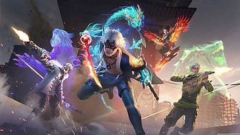 Garena Fire — Dragon Squad, video game, Garena Fire HD wallpaper