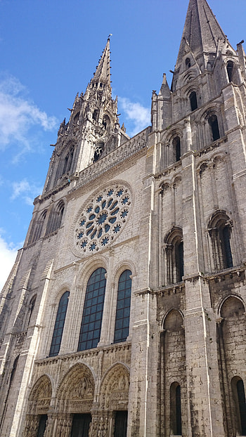 Avant de, Chartres Cathedral HD phone wallpaper