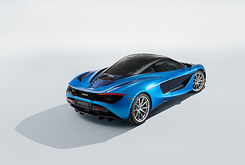 McLaren MSO 720S Pacific Theme 2018 Rear View, mclaren-720s, mclaren, 2018-cars, cars HD wallpaper