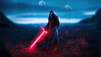 Kylo Ren Force, kylo-ren, movies, star-wars, artwork, artstation, artist HD wallpaper