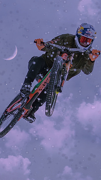 MTB Night, Mountain Bike, Bike HD phone wallpaper