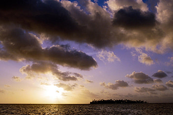 sunset beauty, evening, sunset HD wallpaper
