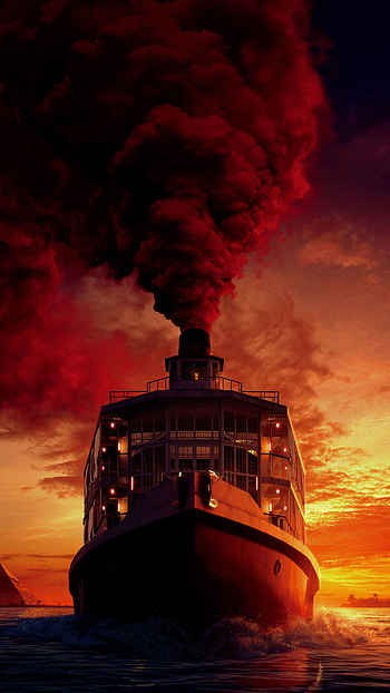 ship death nile, ultra , mobile HD phone wallpaper