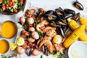 Seafood asian oriental, Seafood delicacies, Asian cuisine, Seafood dish HD wallpaper