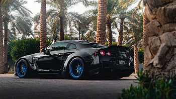 Black Nissan Gtr, nissan, nissan-gtr, cars HD wallpaper