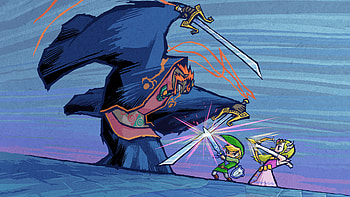 Wind Waker Showdown: Link vs Ganon —, The Legend of Zelda: The Wind Waker, The Legend of Zelda, Link, Ganon (The Legend Of Zelda) HD wallpaper