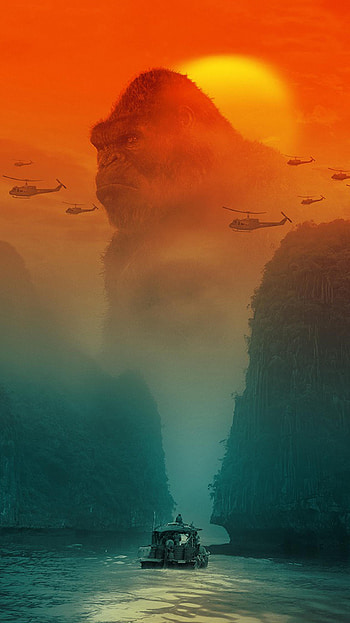 Kong: Skull Island (2022) movie HD phone wallpaper