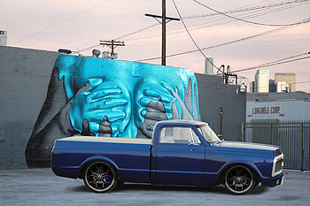 '72 Chevy C10 Custom, sexy, custom, 1972, chevy, truck HD wallpaper