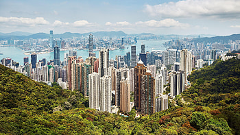 Victoria Peak, Hong Kong Skyline HD wallpaper