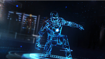 Iron Man Hologram, movie, Iron Man, hologram HD wallpaper