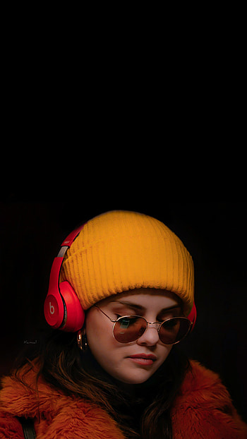 Selena Gomez, glasses HD phone wallpaper
