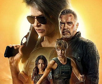 Linda Hamilton, Mackenzie Davis, Natalia Reyes, Sarah Connor HD wallpaper