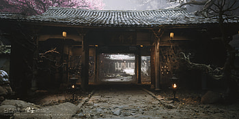 Black Myth: Wukong - Mystical Temple Entrance, video game, Black Myth: Wukong HD wallpaper