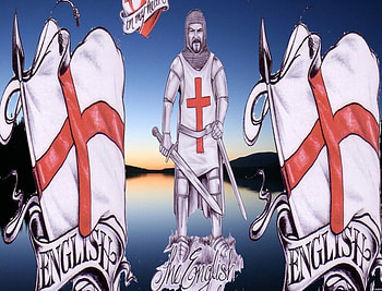 england,flag,knight, knight, flag, england HD wallpaper