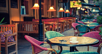 Cafe aesthetics, Cozy interiors, Coffee culture, Artistic atmosphere HD wallpaper