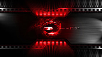 Red EVGA HD wallpaper