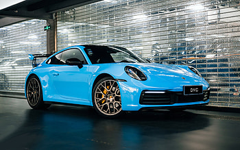 2022, Porsche 911 GT3 RS 97 Concept, DMC, , blue sport coupe, Porsche 911 GT3 tuning, German sports cars, Porsche HD wallpaper