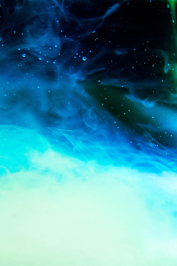 Abstract, Water, Bubbles, Dark, Paint, Ink HD phone wallpaper