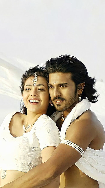 Maghadeera, ramcharan, kajal HD phone wallpaper