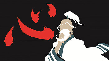 Hunter x Hunter Isaac Netero Minimalist, Anime, Hunter x Hunter, Isaac Netero (Hunter x Hunter), minimalist, minimalist anime HD wallpaper