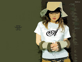 Abstract Girl.., retro, girl, white, abstract HD wallpaper