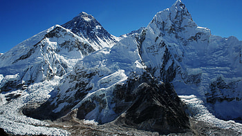 Mount Everest, Himalayas HD wallpaper