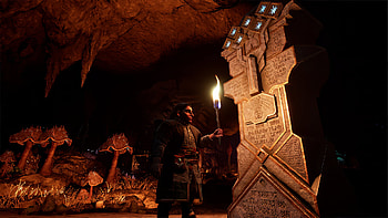 Return to Moria - Epic Dwarven Adventure Scene, video game, The Lord of the Rings: Return to Moria HD wallpaper
