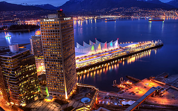 Vancouver cityscape, Canadian travel destination, Beautiful skyline, Urban exploration HD wallpaper