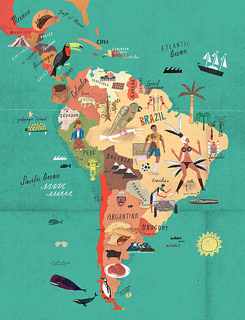 Latin America, Vibrant culture, Stunning landscapes, Travel destinations HD phone wallpaper