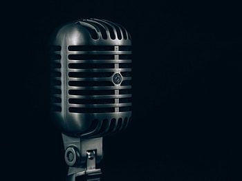 Music, Dark Background, Micro, Device HD wallpaper