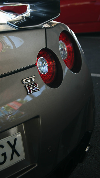 GTR R35, automotive lighting, car HD phone wallpaper