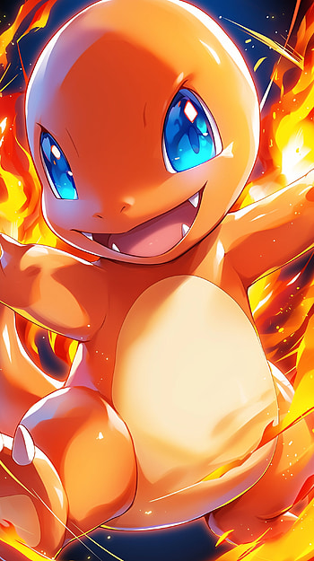 Charmander Pokémon Cartoon, cartoon, Pokemon HD phone wallpaper