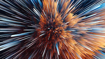 Particles Abstract, abstract HD wallpaper