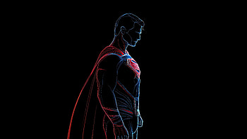 Superman Rising Above The City, superman, superheroes, artwork, art, digital-art, ai, black, dark HD wallpaper