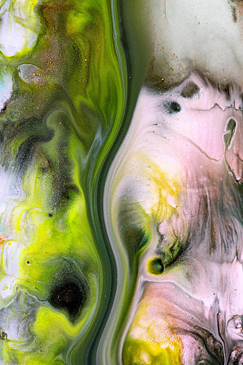 Abstract, Divorces, Paint, Stains, Spots, Fluid Art HD phone wallpaper