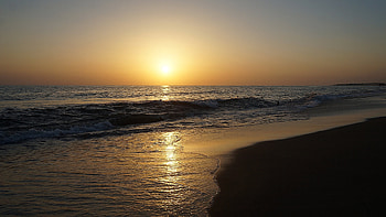 neptun, sea, holiday, sunsets, melody, beach HD wallpaper