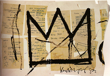 Crown, 1983 - Jean-Michel Basquiat HD wallpaper