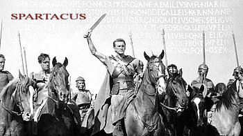 Spartacus , Kirk Douglas, Thrilling battle, Ancient Rome HD wallpaper