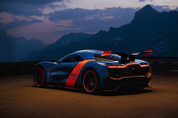 Renault Alpine A110-50, Concept car HD wallpaper