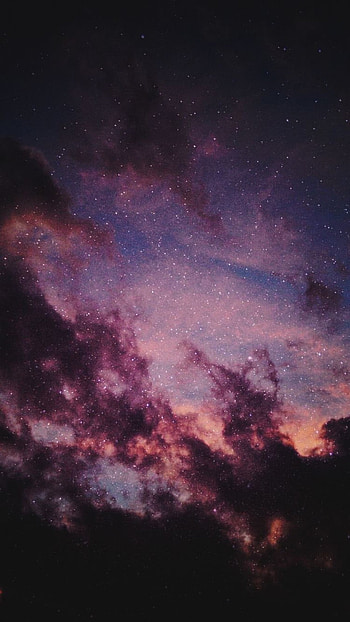 Galaxy Aesthetic, Moon, Planet HD phone wallpaper