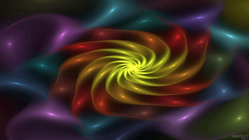 Abstract, Bright, Multicolored, Motley, Lines, Rotation HD wallpaper
