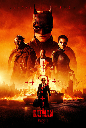 The Batman, heat, riddler, art, brucewayne, zoekravitz, fire, robertpattinson, gotham, penguin HD phone wallpaper